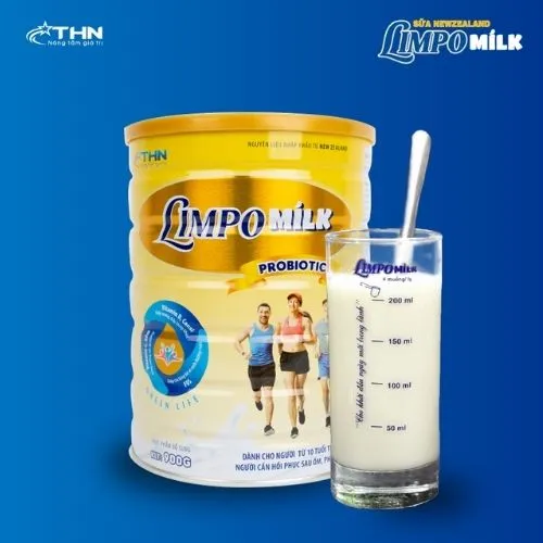 LIMPO MILK PROBIOTIC | 900g | Sữa cho người ốm dậy, trước và sau phẫu thuật