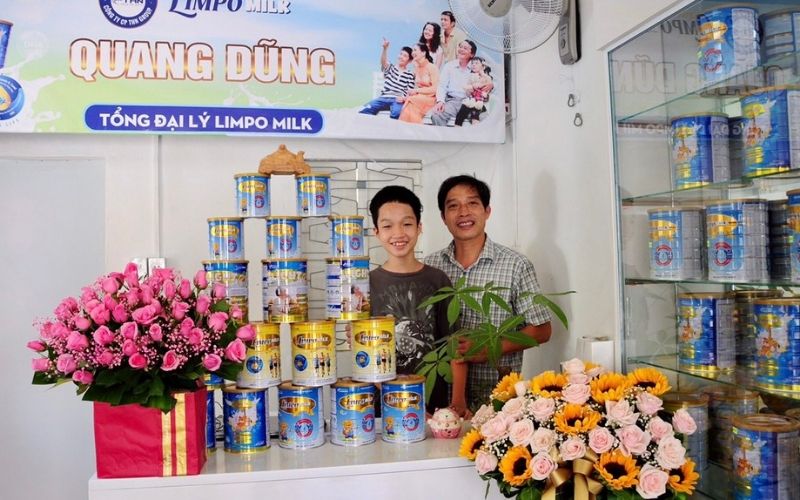 Dai Ly Phan Phoi Limpo Milk Quang Dung Hue 3